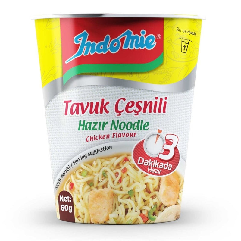 Indomie Chicken Flavor Instant Cup Noodles 60g - Quick Meal - Aladdin Business