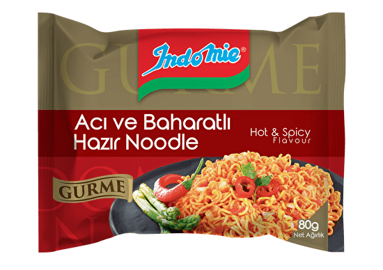 Indomie Gourmet Hot & Spicy Instant Noodles - 80g Pack - Aladdin Business