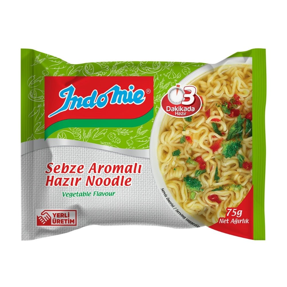 Indomie Vegetable Flavor Instant Noodles 75g Pack - Aladdin Business