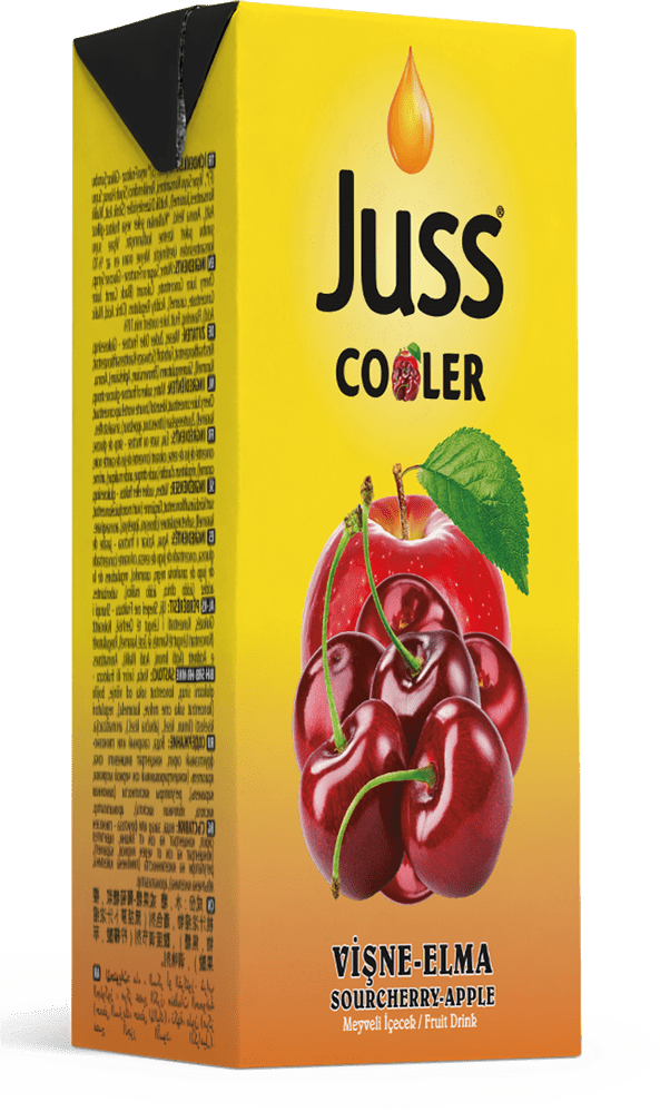 Juss Cooler Cherry Fruit Juice Drink 200ml - 27 - Count Case - Aladdin Business