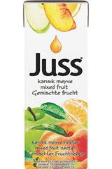 Juss Mixed Fruit Nectar Drink, 200ml Bottles, 27 - Pack Case - Aladdin Business