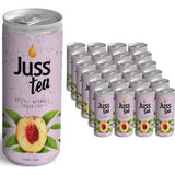 Juss Peach Cold Tea Drink 250ml - 24 Pack Case - Refreshing Beverage - Aladdin Business