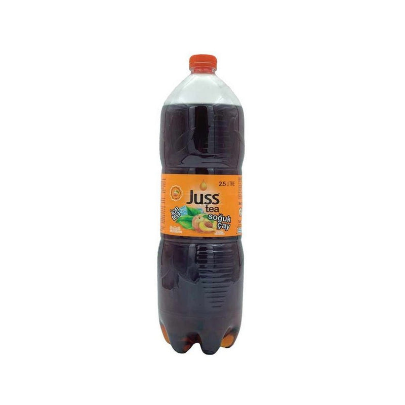Juss Peach Iced Tea Drink - 2.5L PET Bottle - Aladdin Business