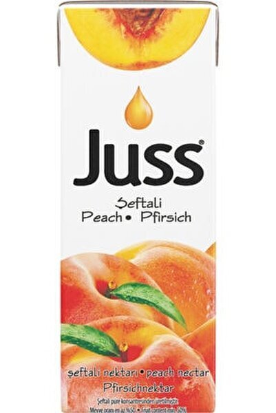 Juss Peach Nectar Drink Boxes, 200ml (27 - Pack) - Aladdin Business