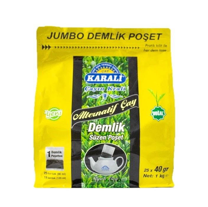 Karali Classic Black Tea Teapot Bags - 25x40g (1kg Total) - Aladdin Business