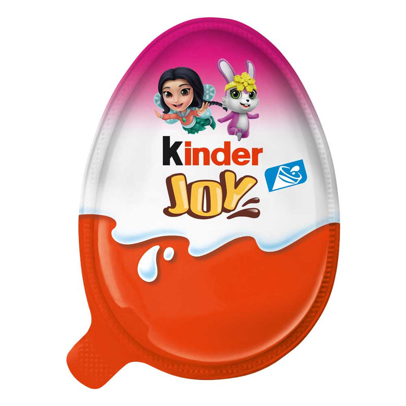 Kinder Joy Chocolate & Toy Egg for Girls, 20g (24 - Count Box) - Aladdin Business