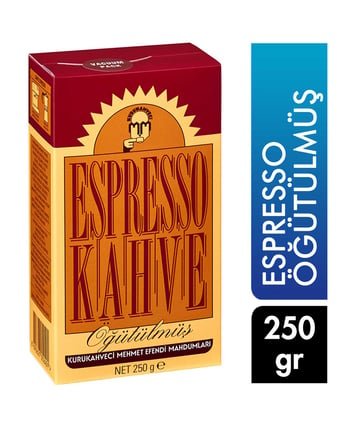 Kurukahveci Mehmet Efendi Turkish Ground Espresso Coffee 250g - Aladdin Business
