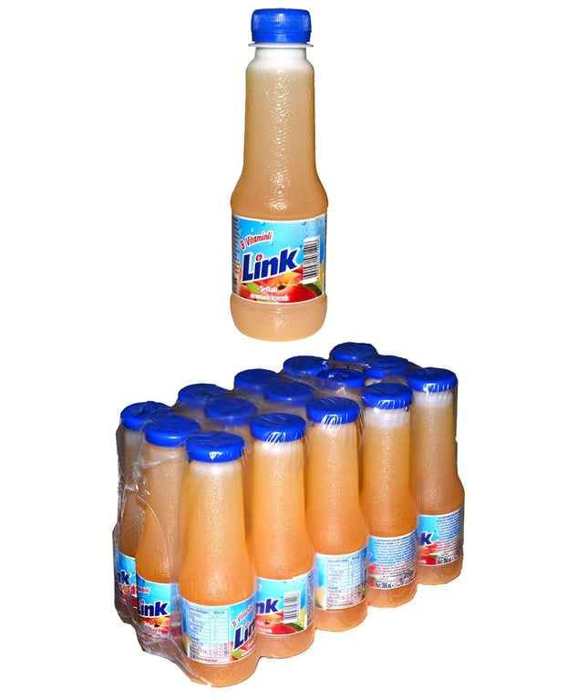 Link Refreshing Peach Flavored Drink 200ml - Sweet Fruit Beverage - Aladdin Business