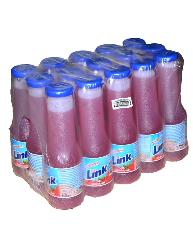 Link Strawberry Flavored Drink 200ml - Refreshing Ready - to - Drink Beverage - Aladdin Business