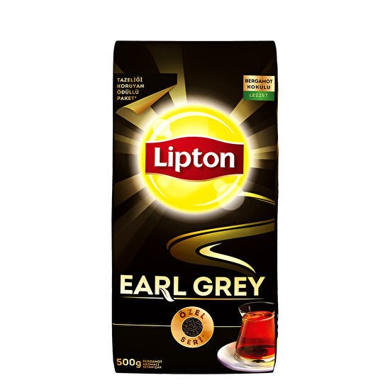 Lipton Earl Grey Black Tea Loose Leaf, 500g Pouch - Aladdin Business