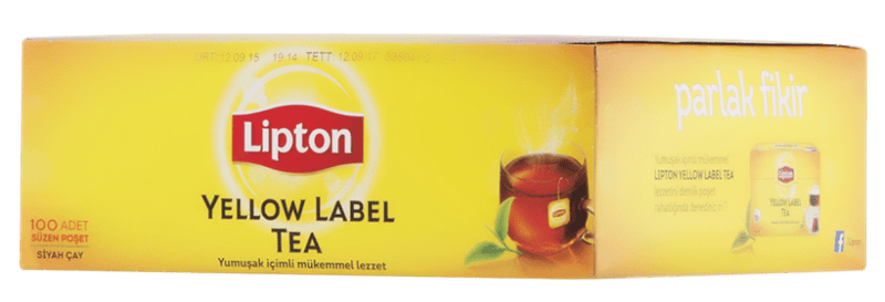 Lipton Yellow Label Premium Black Tea Bags - 100 Count - Aladdin Business