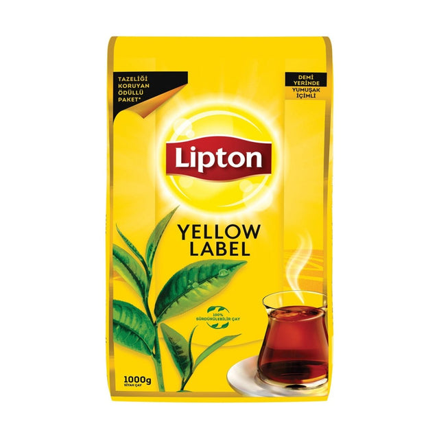 Lipton Yellow Label Turkish Black Tea - 1kg Loose Leaf - Aladdin Business