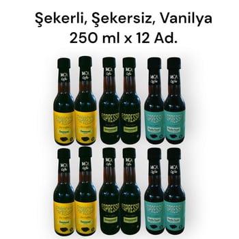 MCA Ready - to - Drink Cold Espresso Coffee Variety Pack - 12 Cans (Sugar - Free, Classic, Vanilla) - Aladdin Business