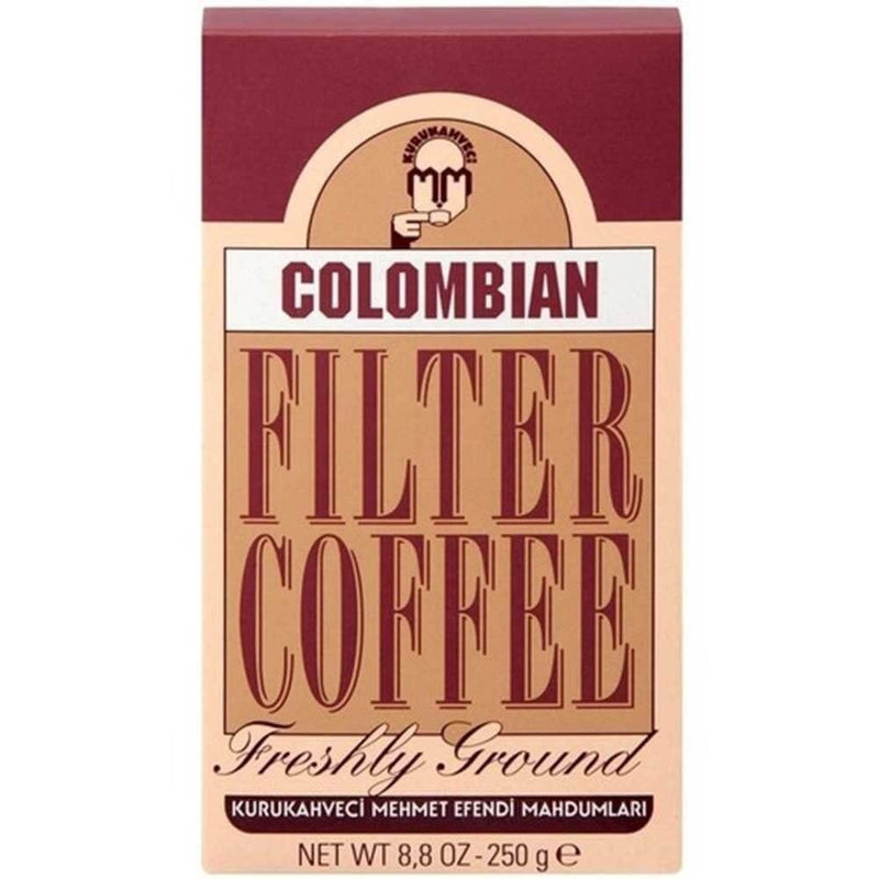 Mehmet Efendi 250g Colombian Filter Coffee - Rich & Smooth Roast - Aladdin Business