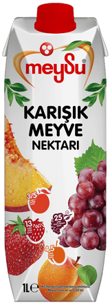 Meysu Mixed Fruit Nectar 1L - Authentic Turkish Beverage - Aladdin Business