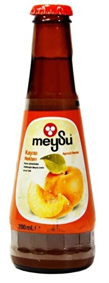 Meysu Turkish Apricot Nectar - 200ml Glass Bottles (12 - Pack) - Aladdin Business