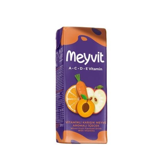 Meyvit Mixed Fruit Juice 200ml - Refreshing Turkish Blend - Aladdin Business