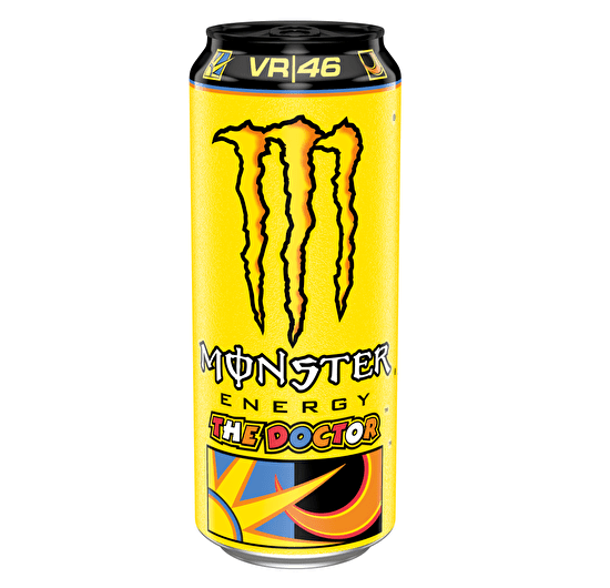 Monster Energy The Doctor VR46 Rossi 500ml Can - Aladdin Business