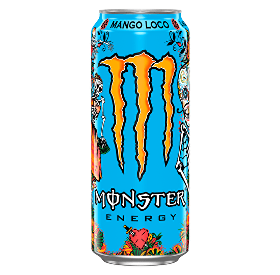 Monster Mango Loco Energy Drink 500ml Can - Exotic Tropical Flavor - Aladdin Business