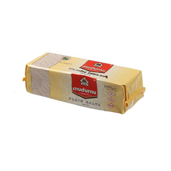 Mudurnu Plain Tahini Halva 1000g - Authentic Turkish Sweet - Aladdin Business