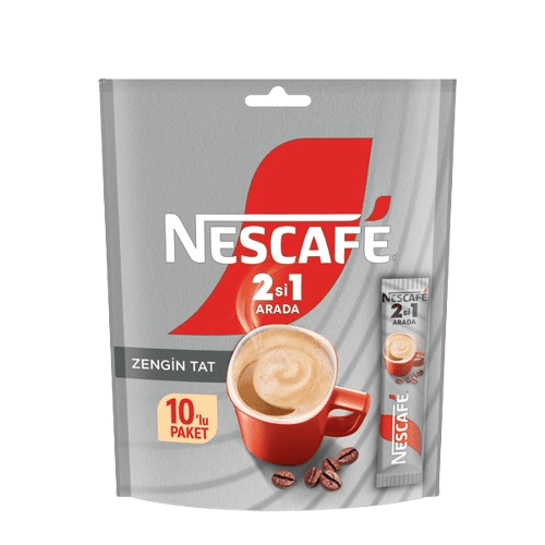 Nescafe 2 - in - 1 Instant Coffee Mix - 10g Sachets, 10 - Pack - Aladdin Business