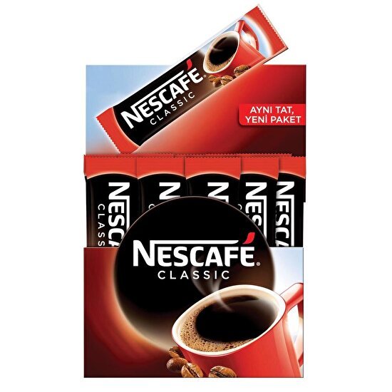 NESCAFE Classic Instant Coffee Sticks, 50 x 2g Portions - Aladdin Business
