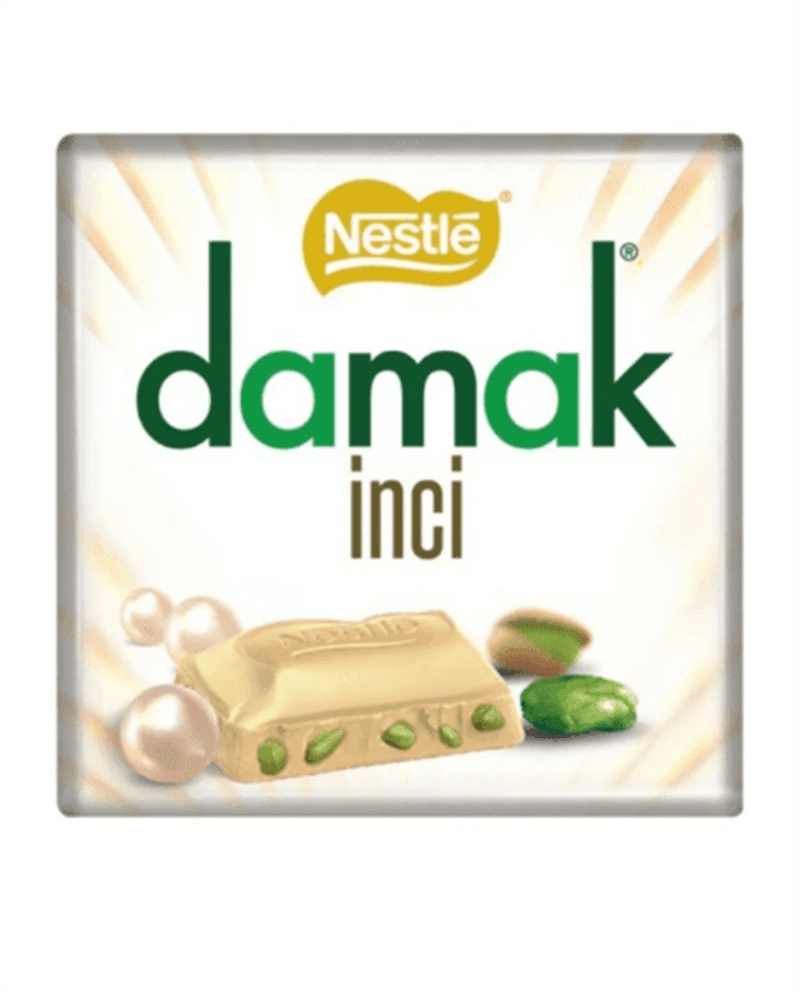 Nestle Damak Inci White Chocolate with Antep Pistachios 60g - Aladdin Business