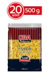Oba Farfalle Bow Tie Pasta - 500g Retail Pack (20 - Pack) - Aladdin Business