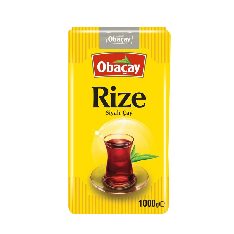 Obacay Authentic Rize Turkish Black Tea - 1kg Pouch - Aladdin Business