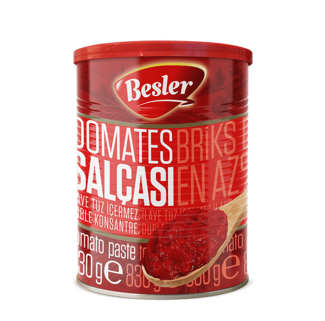 Premium Besler Mutfak Turkish Tomato Paste - 830g - Aladdin Business