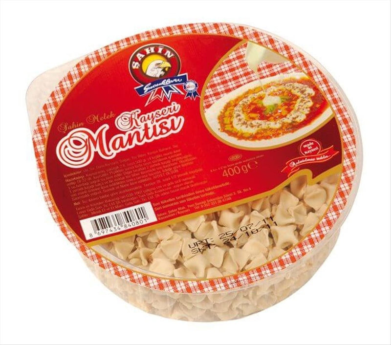 Sahin Kayseri Manti Traditional Turkish Dumplings, 400g - Aladdin Business