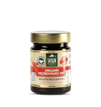 SAYGIN Organic Carob Molasses - Pure Natural Sweetener 400g - Aladdin Business