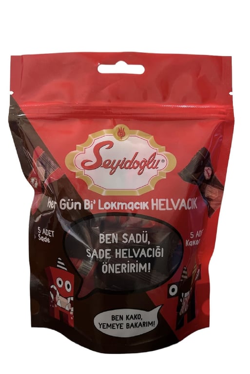 Seyidoglu Authentic Turkish Halva Minis - 10 - Pack Individual Portions - Aladdin Business