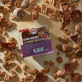 Seyidoglu Dried Fig & Walnut Halva 350g - Authentic Turkish Summer Sweet Treat - Aladdin Business