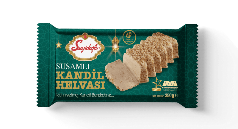 Seyidoglu Traditional Sesame Halva 350g - Authentic Turkish Sweet - Aladdin Business