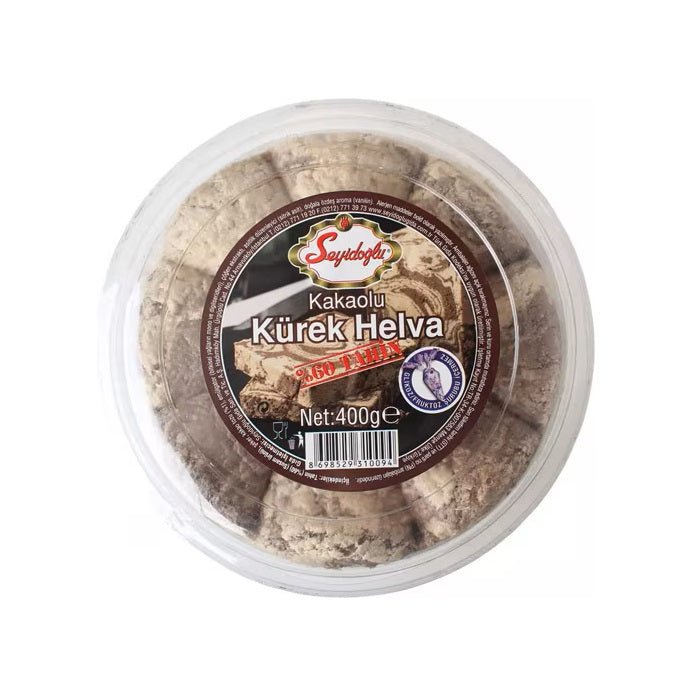 Seyidoglu Turkish Cocoa Halva 400g | Rich Tahini Sweet Treat - Aladdin Business