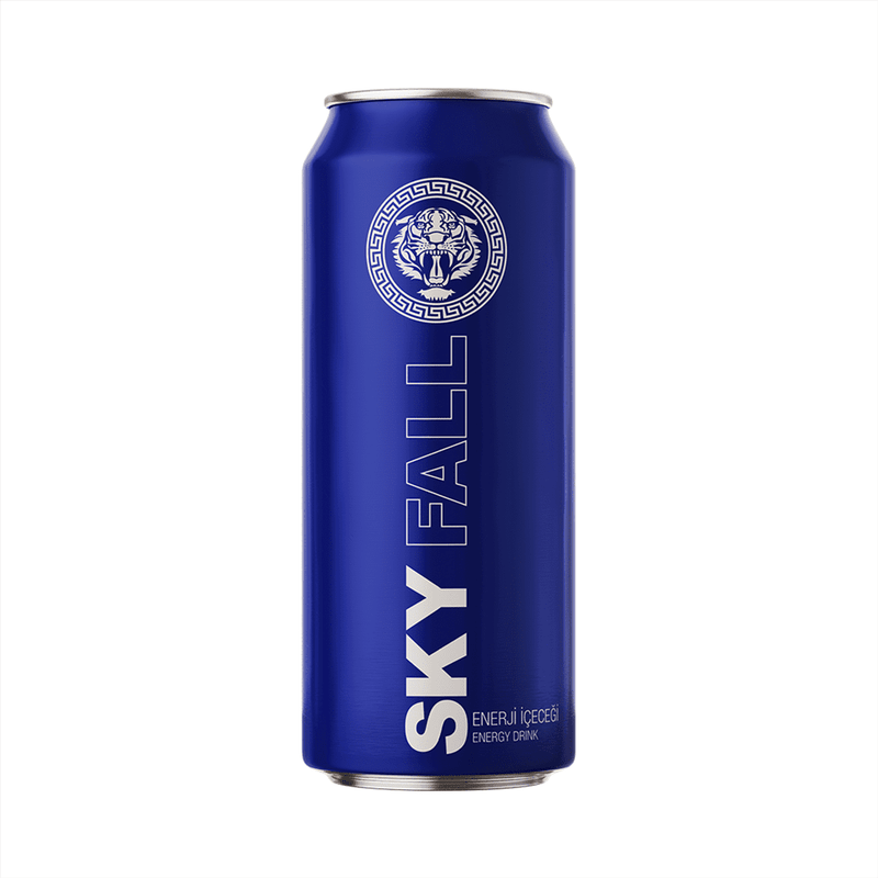 SKY FALL Energy Drink 24 - Pack Case - 250ml Cans for Enhanced Focus & Vitality - Aladdin Business