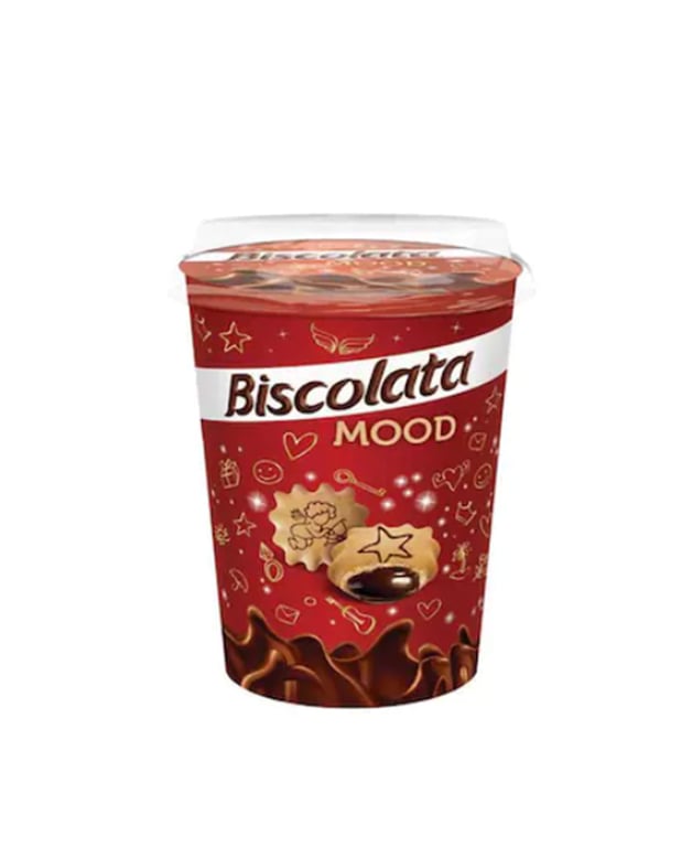 Solen Biscolata Mood Milk Chocolate Biscuits, Crispy Cookies with Creamy Filling, 125g - Aladdin Business