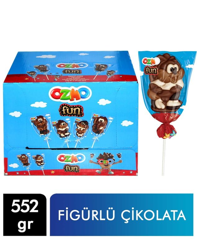 Solen Ozmo Fun Chocolate Figures 23g 24 - Pack | Delightful Kids' Treat - Aladdin Business
