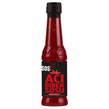 Sosi Turkish Chili Flake Hot Sauce - Authentic Flavor 350ml Bottle - Aladdin Business