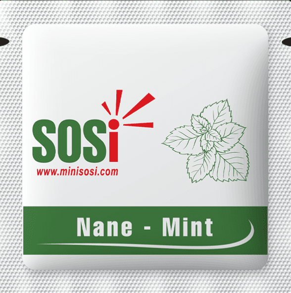 Sosi Turkish Mint Flavoring Powder - 1g Packet - Aladdin Business