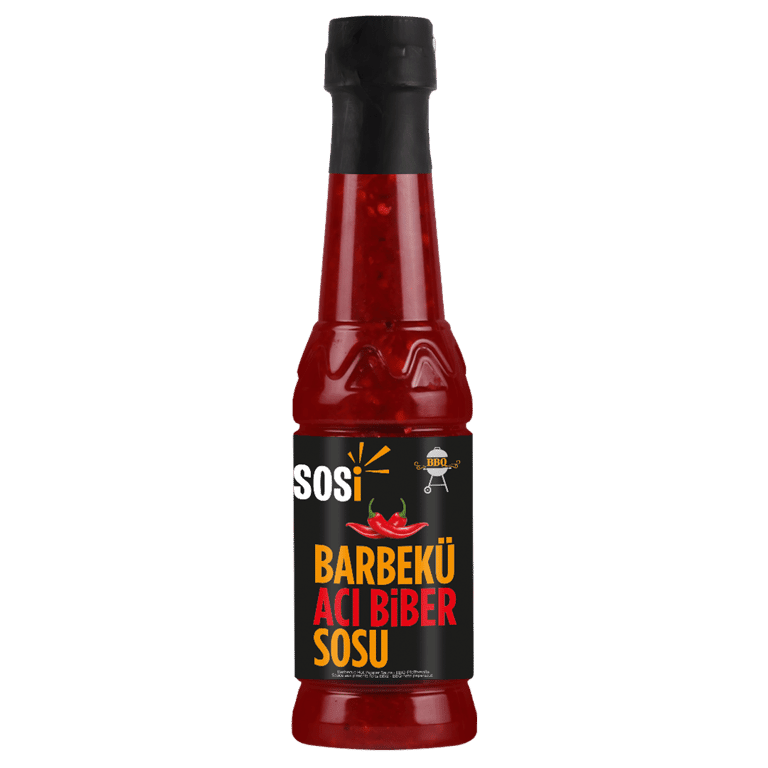 Sosi Turkish Spicy BBQ Sauce with Red Pepper Flakes, 350ml Bottle - Aladdin Business