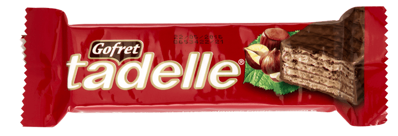 Tadelle Chocolate Coated Wafer Bar - 35g 24 - Count Pack - Aladdin Business