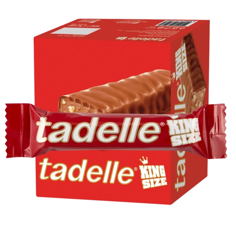Tadelle King Milk Chocolate Bars with Hazelnut - 16 Count Pack - Aladdin Business