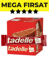 Tadelle King Milk Chocolate Bars with Hazelnut - 16 Count Pack - Aladdin Business