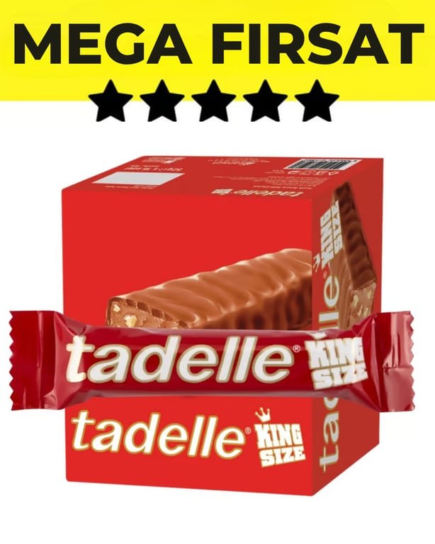 Tadelle King Milk Chocolate Bars with Hazelnut - 16 Count Pack - Aladdin Business
