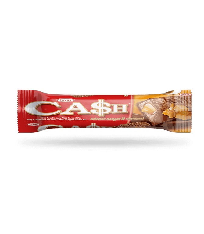 Tayas Cash Milk Cocoa Coated Nougat Caramel Bar 20g - Aladdin Business