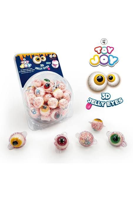 Toybox 3D Jelly Eye Candy - 64 Count Fun Pack - Aladdin Business
