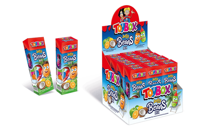 Toybox Assorted Jelly Beans Candy Mix 30g - Aladdin Business
