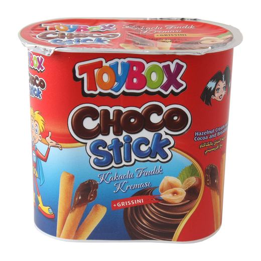 Toybox Creamy Cocoa Hazelnut Snack Stick - 56g Portable Treat - Aladdin Business